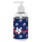 Texas Polka Dots Plastic Soap / Lotion Dispenser (8 oz - Small - White) (Personalized)