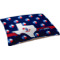 Texas Polka Dots Dog Bed - Large w/ Monogram