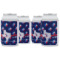 Texas Polka Dots Can Cooler (12 oz) - Set of 4 w/ Monogram