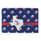 Texas Polka Dots Anti-Fatigue Kitchen Mat (Personalized)