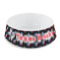Texas Polka Dots Plastic Dog Bowl - Small (Personalized)