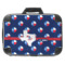 Texas Polka Dots Hard Shell Briefcase - 18" (Personalized)
