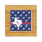 Texas Polka Dots Bamboo Trivet with Ceramic Tile Insert (Personalized)