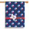 Texas Polka Dots 28" House Flag (Personalized)