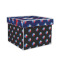 Texas Polka Dots Gift Box with Lid - Canvas Wrapped - Large (Personalized)