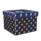 Texas Polka Dots Gift Box with Lid - Canvas Wrapped - X-Large (Personalized)