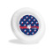 Texas Polka Dots Plastic Party Appetizer & Dessert Plates - 6" (Personalized)
