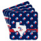 Texas Polka Dots Paper Coasters w/ Monograms