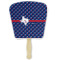 Texas Polka Dots Paper Fan (Personalized)