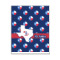 Texas Polka Dots Wood Print - 16x20 (Personalized)