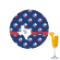 Texas Polka Dots Printed Drink Topper - 2.15" (Personalized)