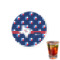 Texas Polka Dots Printed Drink Topper - 1.5" (Personalized)