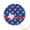 Texas Polka Dots Printed Cookie Topper - 2.15" (Personalized)
