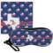 Texas Polka Dots Eyeglass Case & Cloth (Personalized)