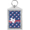Texas Polka Dots Bling Keychain (Personalized)