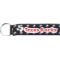 Texas Polka Dots Neoprene Keychain Fob (Personalized)