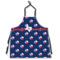 Texas Polka Dots Apron Without Pockets w/ Monogram