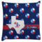 Texas Polka Dots Decorative Pillow Case (Personalized)