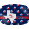 Texas Polka Dots Melamine Platter (Personalized)