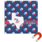 Texas Polka Dots Square Car Magnet - 6" (Personalized)