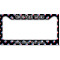 Texas Polka Dots License Plate Frame - Style B (Personalized)