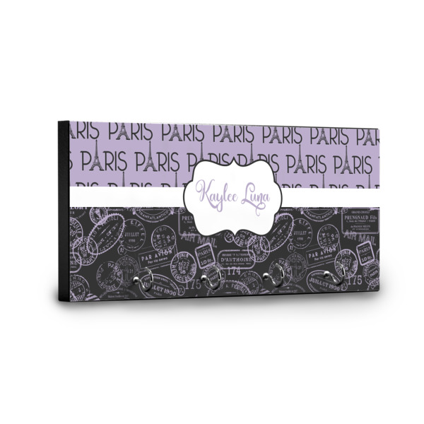 Custom Design - Key Hanger - Front View with Hooks