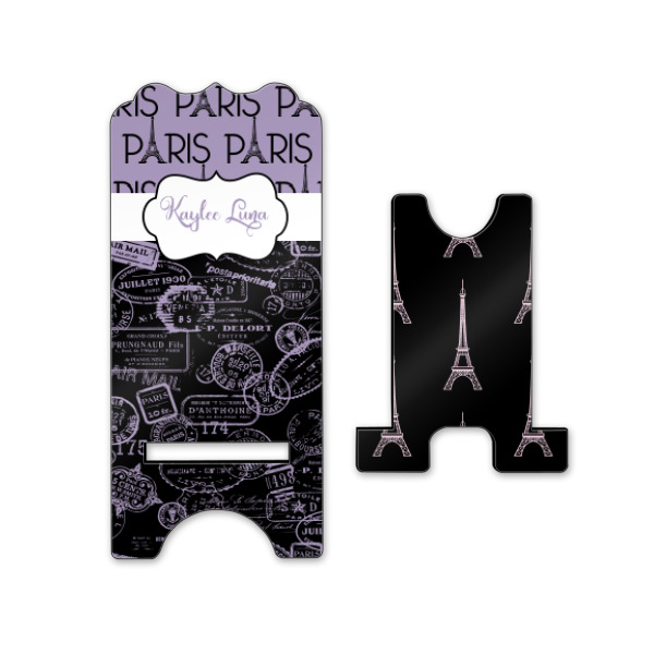 Custom Design - Stylized Phone Stand - Front & Back - Small