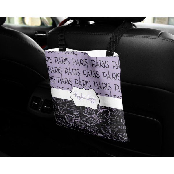 Custom Design - Car Bag - In Use