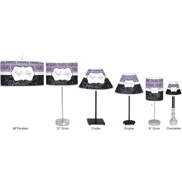 Custom Design - Lamp Full View Size Comparison