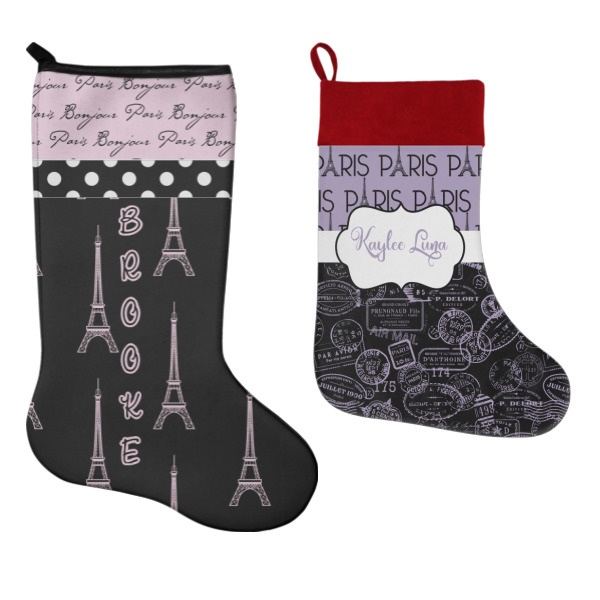 Custom Design - Stockings - Side by Side compare