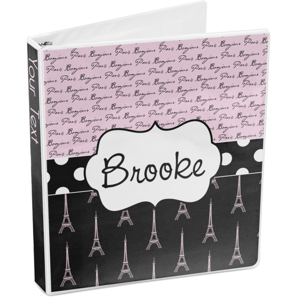 Custom Design - 3-Ring Binder - 1" - Angled