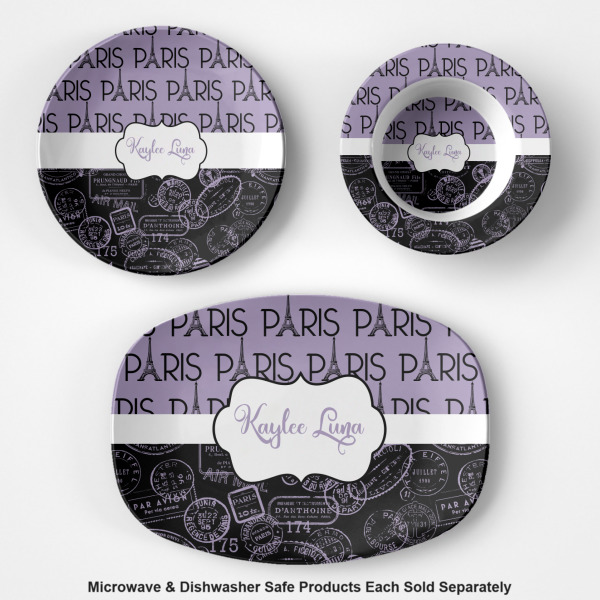 Custom Design - Microwave Safe Composite Polymer Plastic Dishware - Group