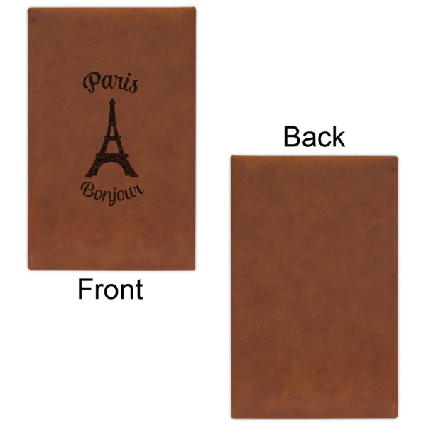 Custom Design - Cognac Leatherette Journal - Single Sided - Apvl