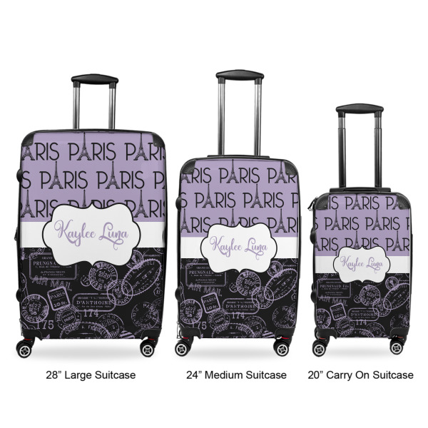 Custom Design - Luggage Bags all sizes - With Handle