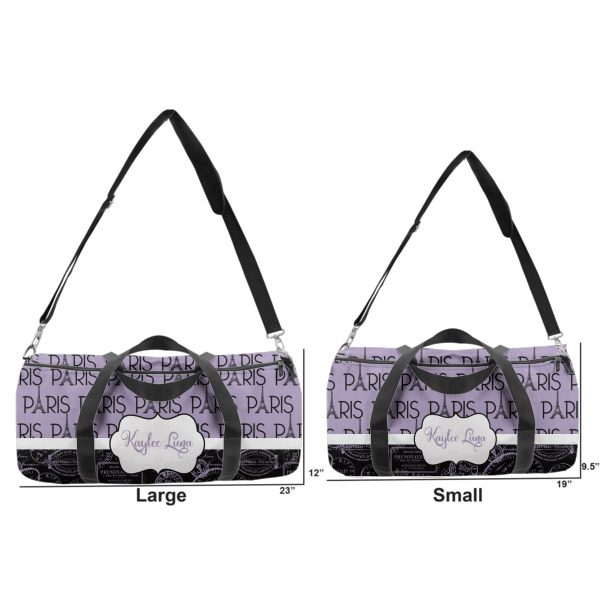 Custom Design - Duffle Bag Small and Large