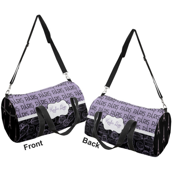 Custom Design - Duffle bag large front and back sides