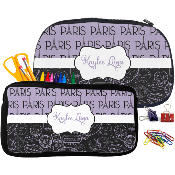 Custom Design - Pencil / School Supplies Bags Small and Medium