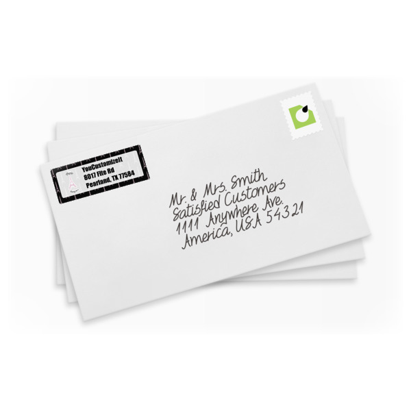Custom Design - Mailing Label on Envelopes