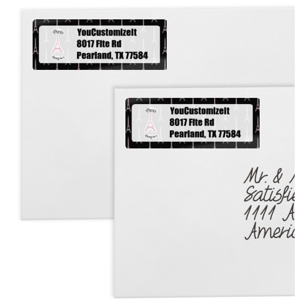 Custom Design - Mailing Labels - Double Stack Close Up