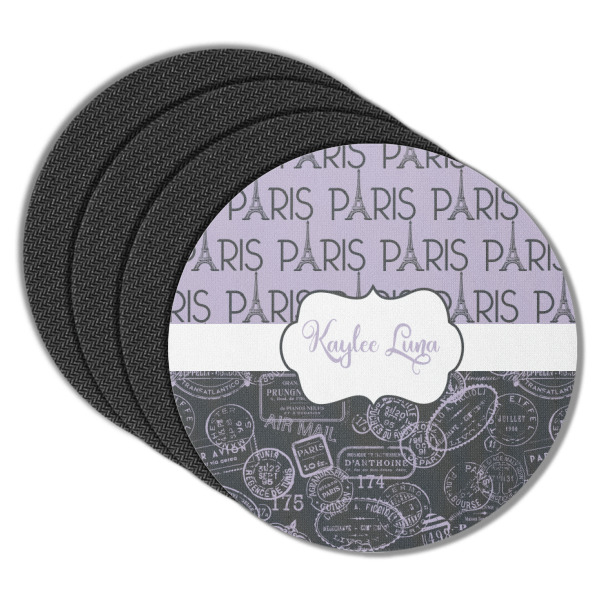 Custom Design - Round Coaster Rubber Back - Main