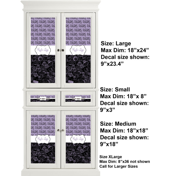 Custom Design - Full Cabinet (Show Sizes)