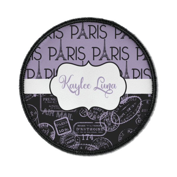Custom Design - Iron On Patch - Round - Front