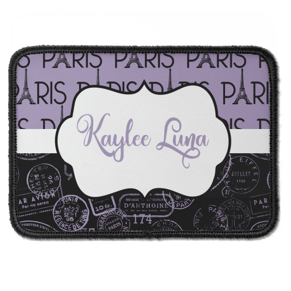 Custom Design - Iron On Patch - Rectangle - Front