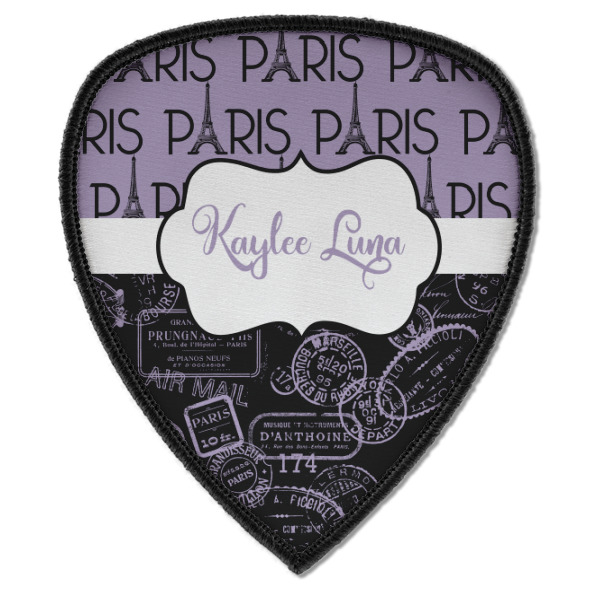 Custom Design - Iron On Patch - Shield - Style A - Front