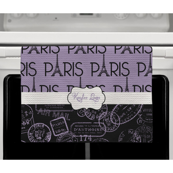 Custom Design - Waffle Weave Towel - Full Color Print - Lifestyle2 Image