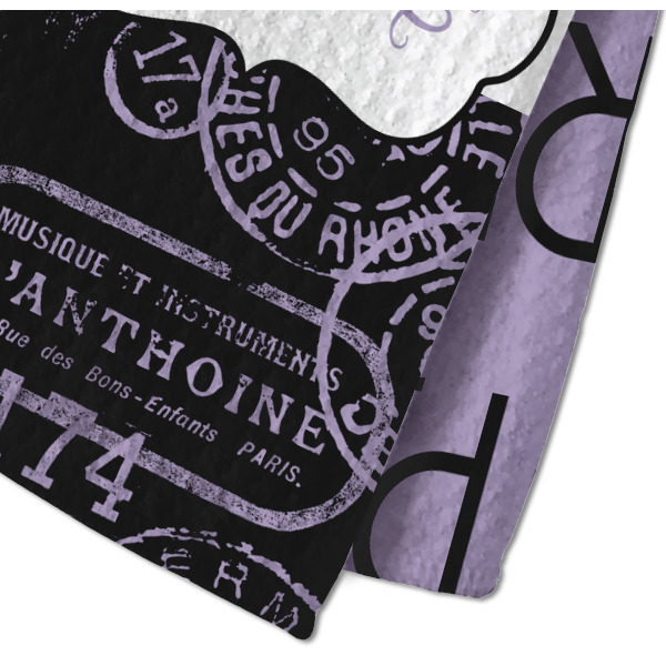 Custom Design - Waffle Weave Towel - Closeup of Material Image