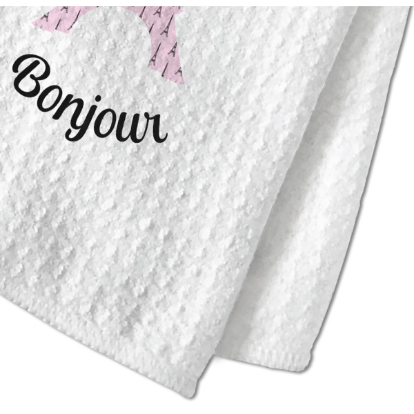 Custom Design - Waffle Weave Towel - Closeup of Material Image