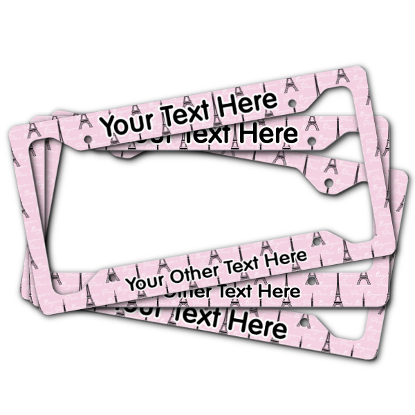 Custom Design - License Plate Frames - Parent/Main