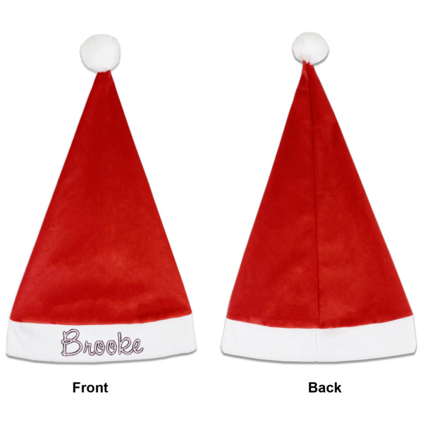 Custom Design - Santa Hats - Front and Back (Single Print) APPROVAL