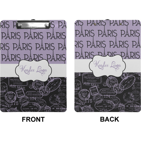 Custom Design - Clipboard (Letter) (Front + Back)